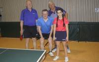 Chiemings Tischtennistalent Lina verstärkt die 2. Herrenmannschaft